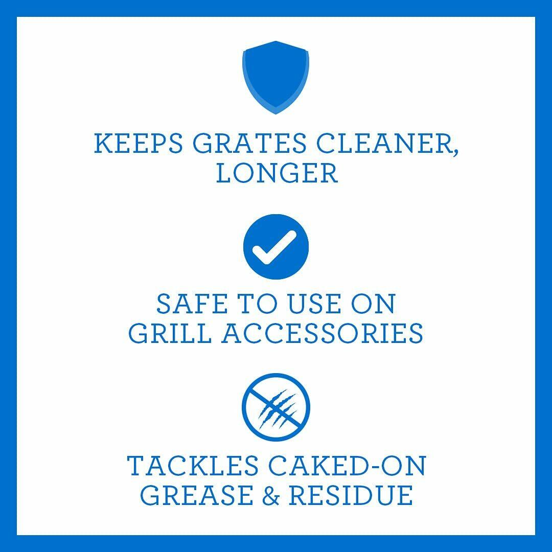 TriNova BBQ Grill Cleaning Spray - Degreaser Cleaning Solution For Grates On