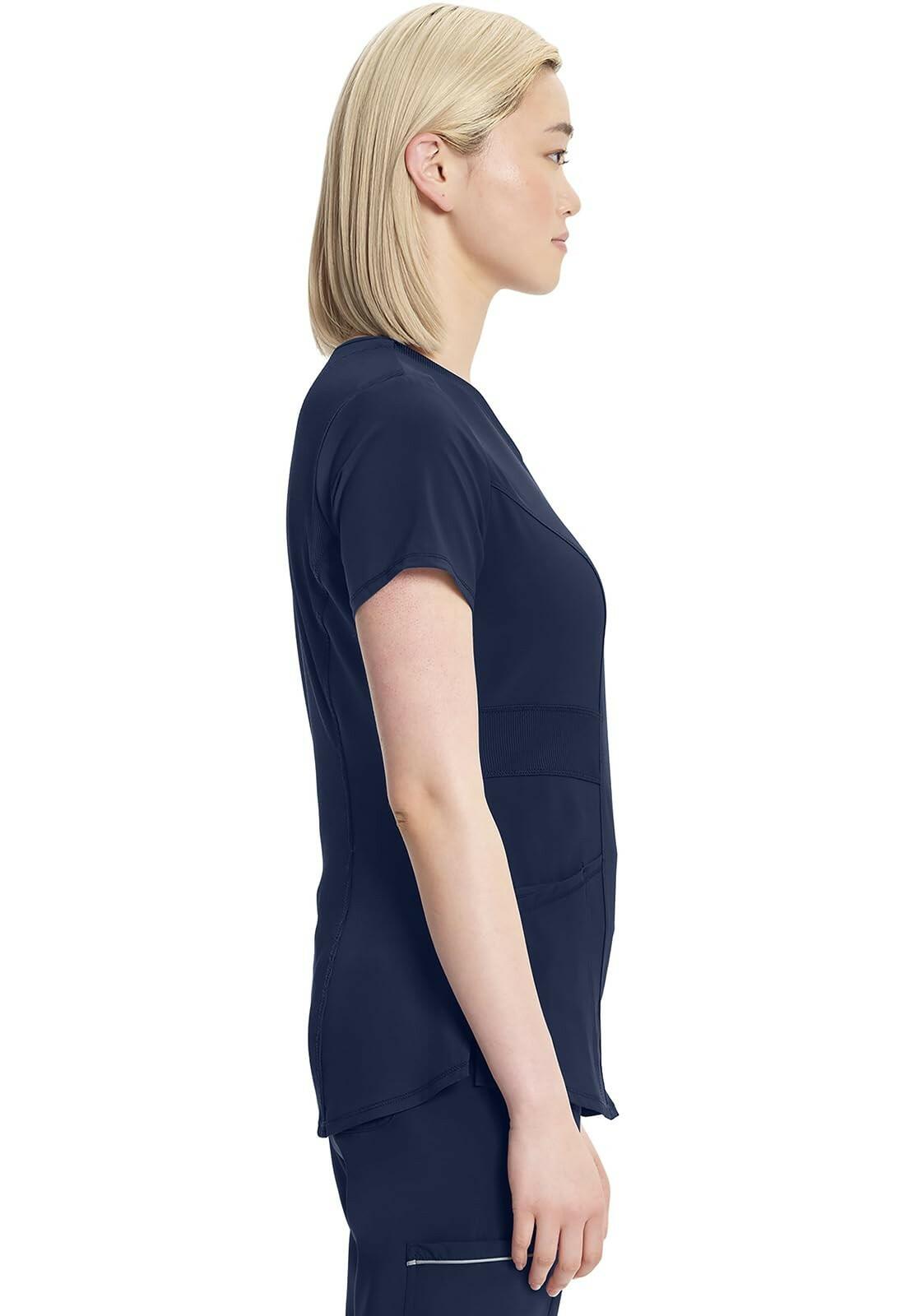 Cherokee Infinity V-Neck Women's Nurse Scrub Top, 4-Way Stretch, Superior