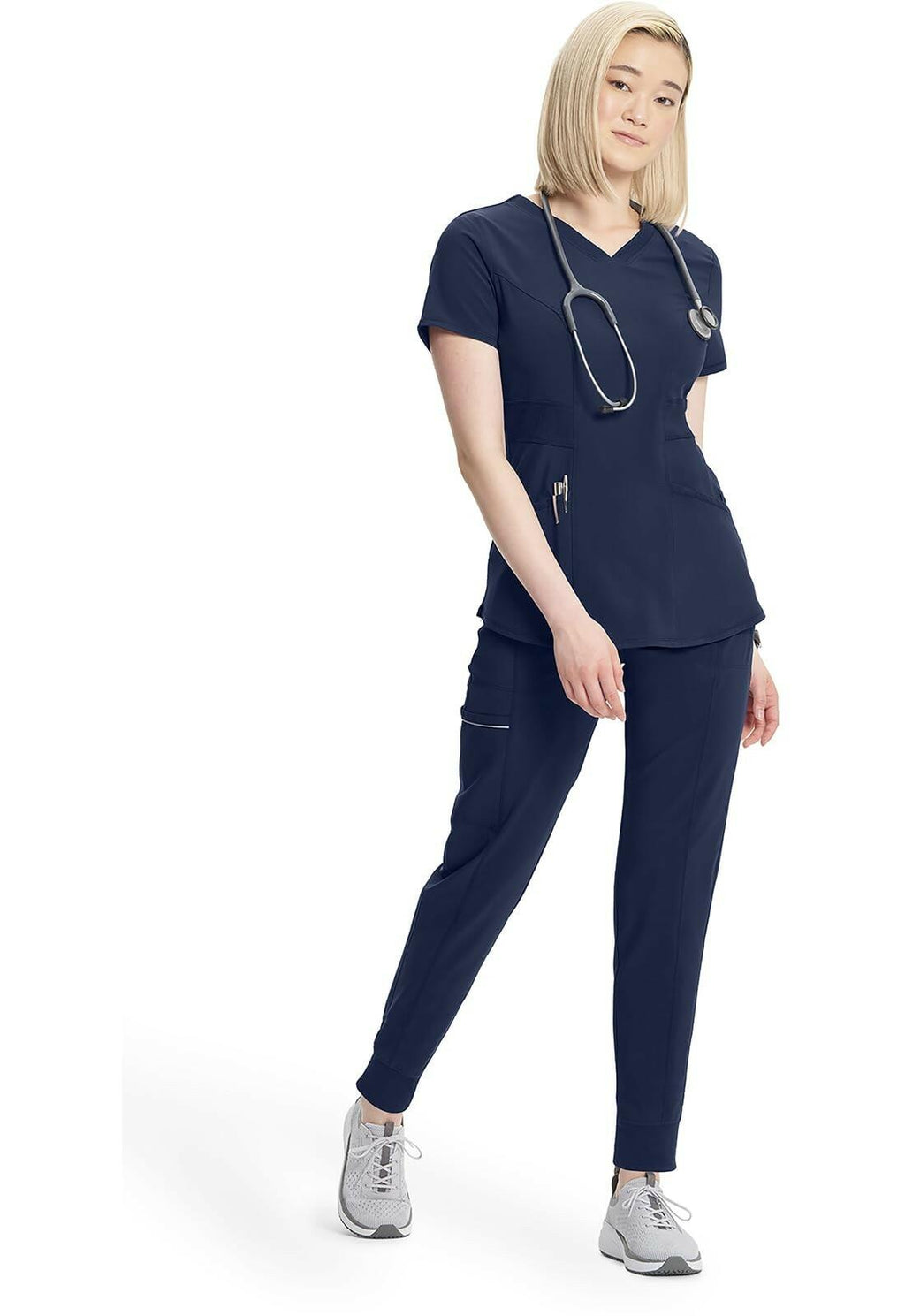 Cherokee Infinity V-Neck Women's Nurse Scrub Top, 4-Way Stretch, Superior