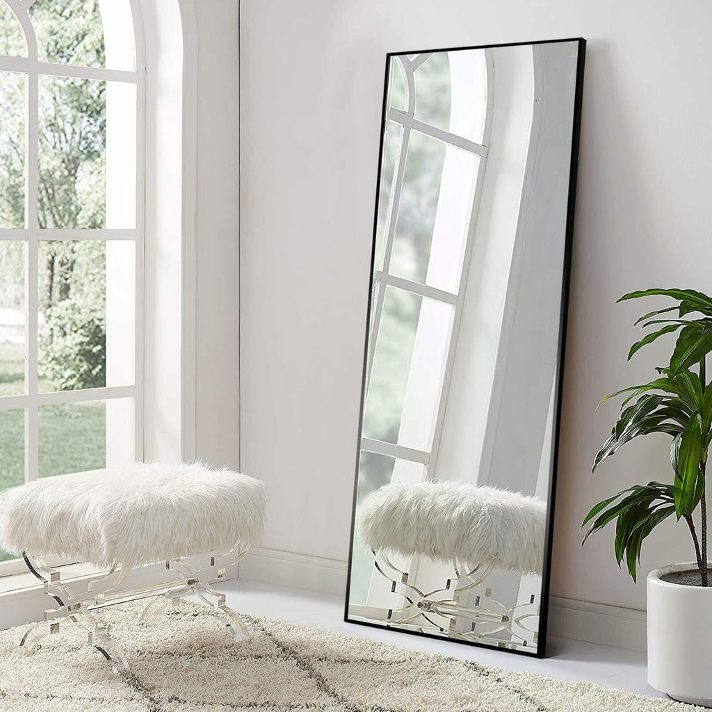 PexFix Full Length Mirror 64''×21'' Full Body Mirror with Thin Aluminum Alloy