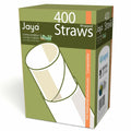 Planet+ 100% Compostable PLA Straws, Individually Wrapped, Jumbo, 7.75-inch,