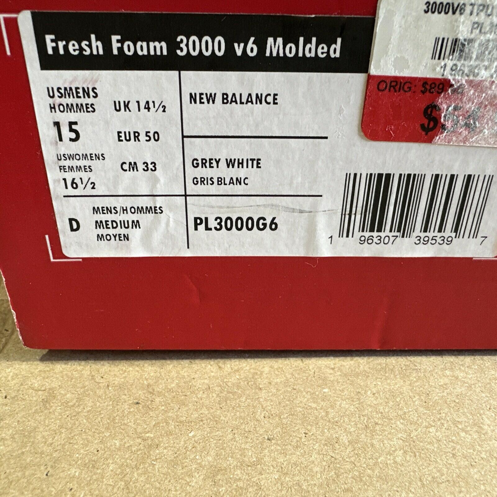 NEW BALANCE Fresh Foam 3000 v6 Men Size US 15 Wide Softball Cleat
