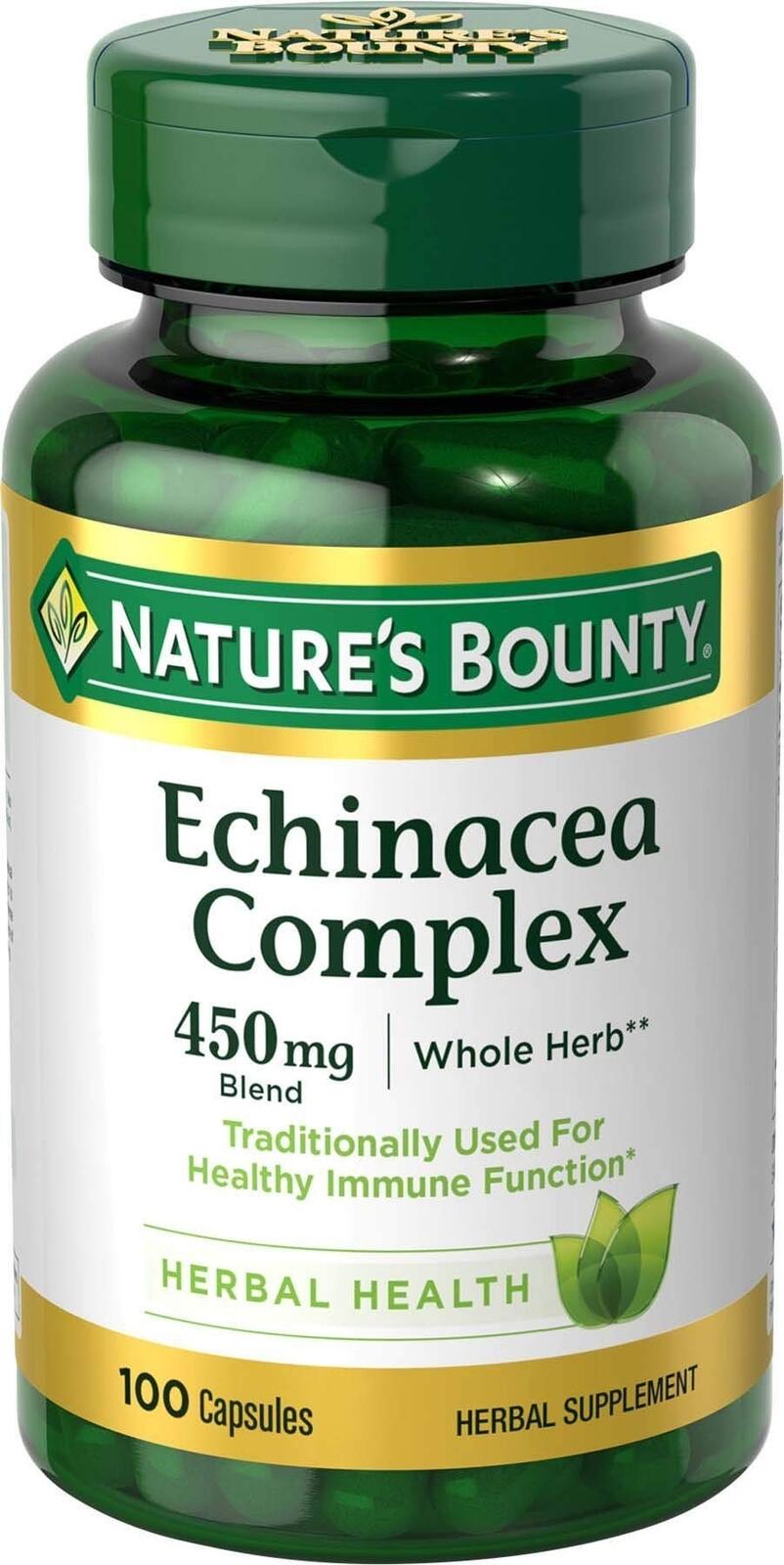 Echinacea Complex by Nature's Bounty, Herbal Supplement, Supports Immune Health,