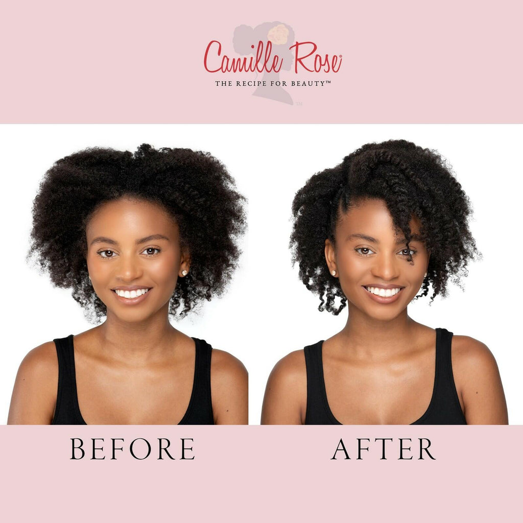 Camille Rose Black Castor Oil & Chebe Hair Cleanse, Invigorating Scalp Treatment