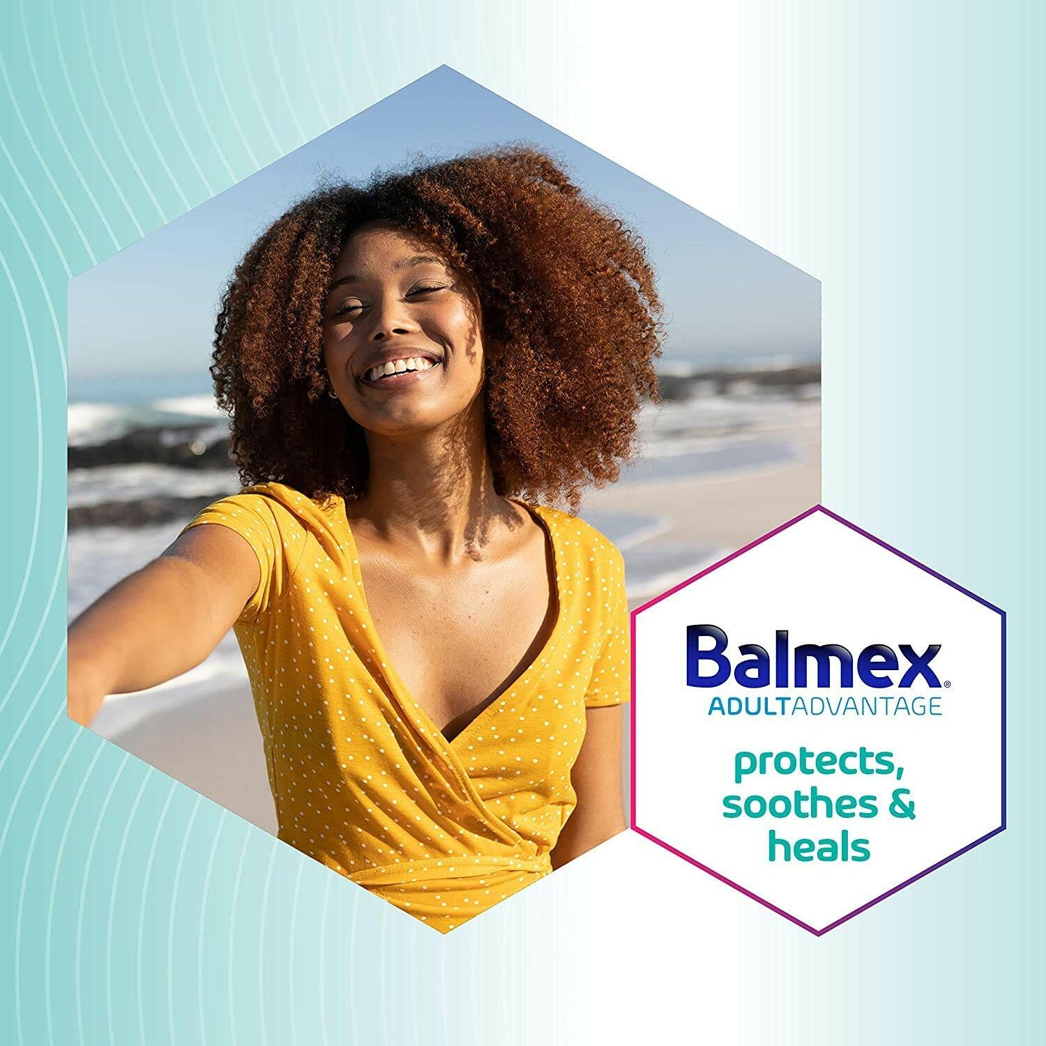 Balmex Adultadvantage Bprotected Skin Relief Cream, With Skinshield Technology,