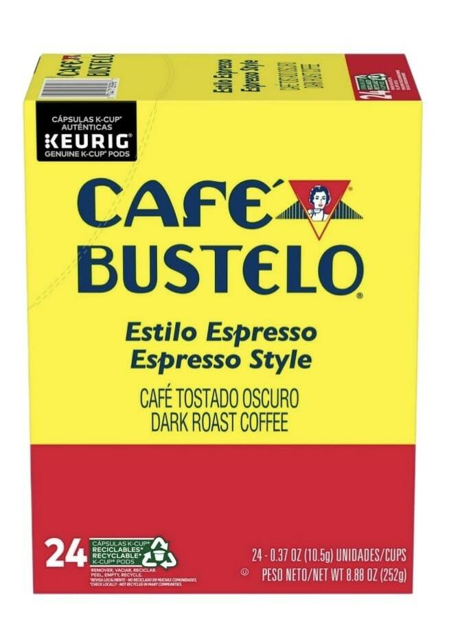 Café Bustelo Espresso Style Dark Roast Coffee, 24 Count