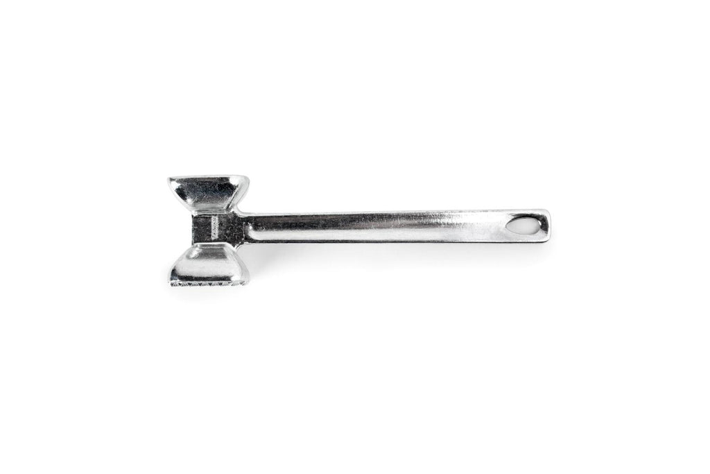 Fox Run Aluminum Meat Tenderizer, 2 x 2.5 x 9 inches, Metallic