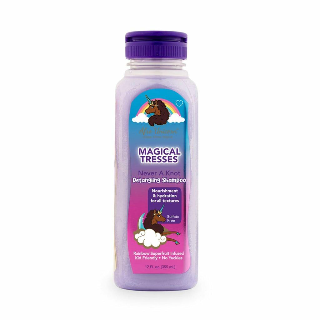 MAGICAL TRESSES Afro Unicorn Wavy, Coily, and Curly Hair Shampoo - Defining,