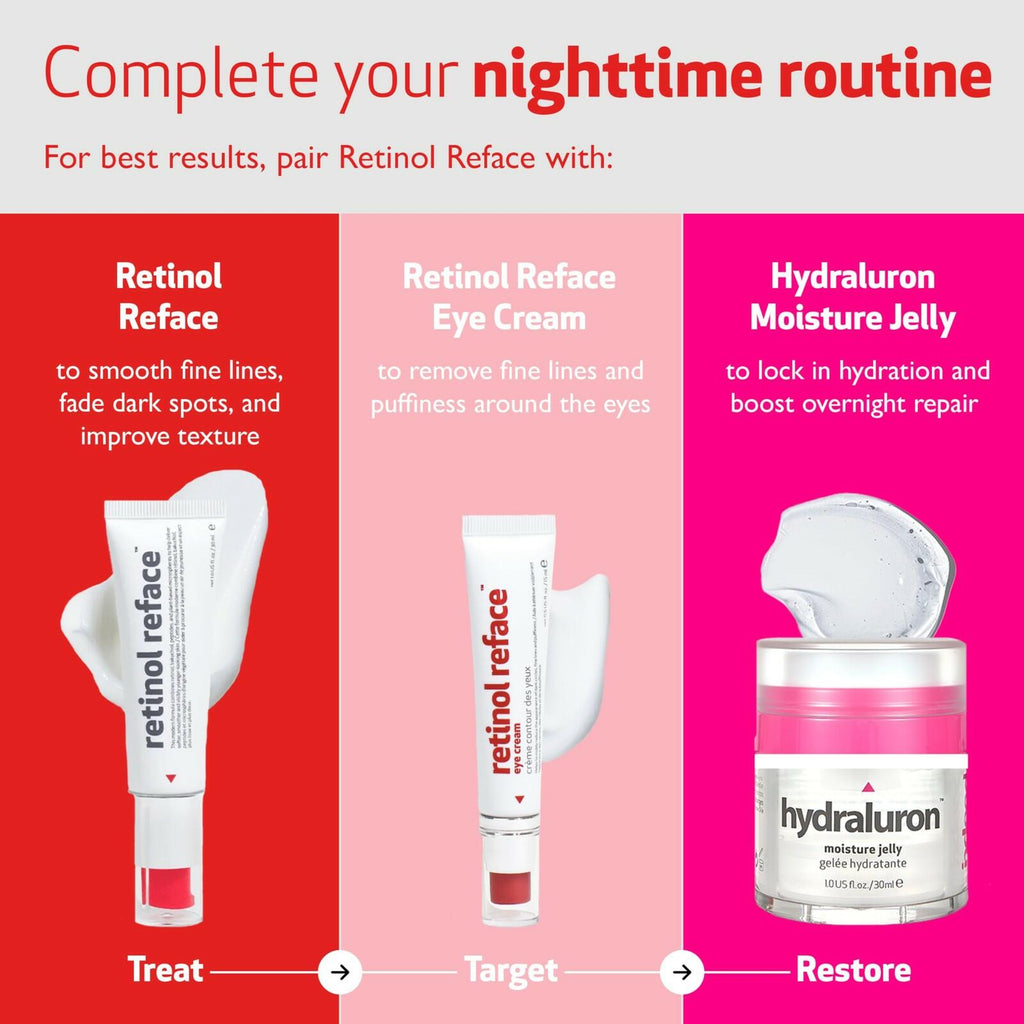 INDEED Labs Retinol Reface 3-in-1 Face Cream | with Retinol Microspheres,