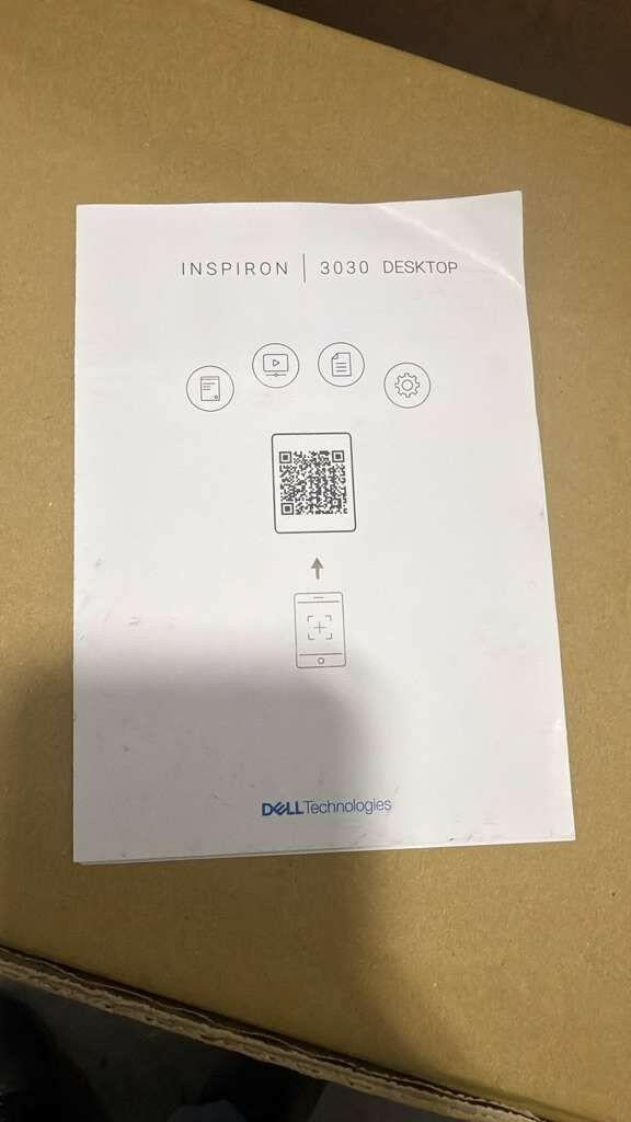 Dell Inspiron 3030 Desktop PC Intel Core i3-14100 8GB RAM 512GB SSD Win 11 WiFi