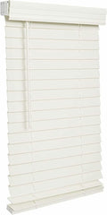 LOTUS & WINDOWARE Cordless 2-inchFaux Wood Blind 63" Wide x 36" Long,(Soft