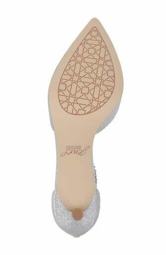 Jewel Badgley Mischka Maya Crystal Strap 2-Piece Pump