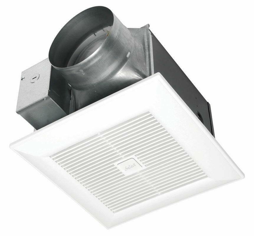 Panasonic 0.3-Sone 150-CFM White Bathroom Fan ENERGY STAR