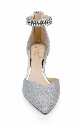 Jewel Badgley Mischka Maya Crystal Strap 2-Piece Pump