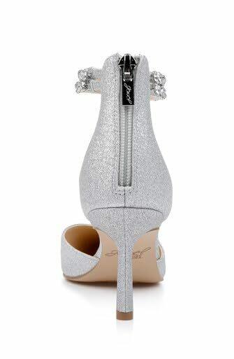 Jewel Badgley Mischka Maya Crystal Strap 2-Piece Pump