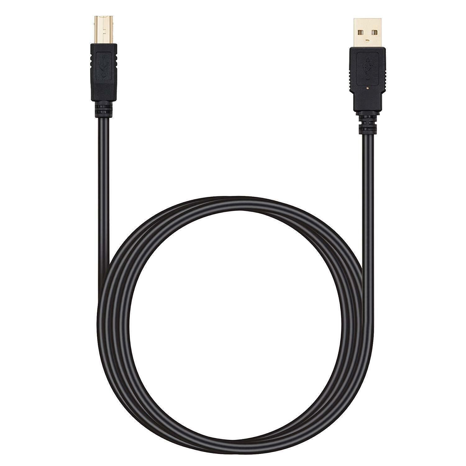 NewPowerGear USB Printer Scanner Cable Cord Replacement for LaCie d2 Quadra Disk