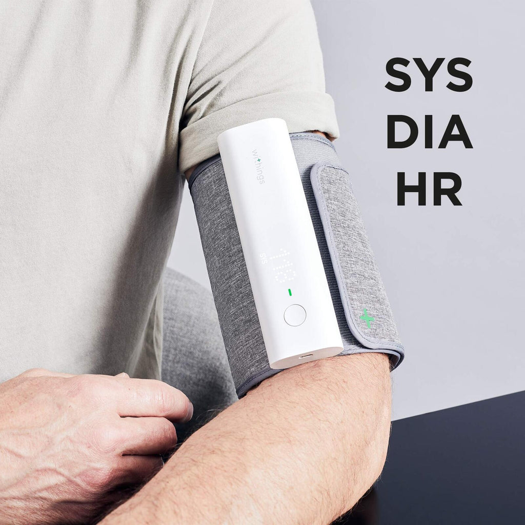 Withings BPM Connect - Digital Blood Pressure Cuff & Heart Rate Monitor - Blood