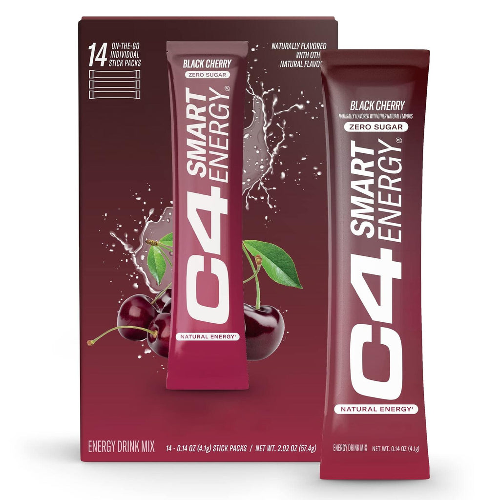 Cellucor C4 Smart Energy Powder Stick Packs Sugar Free 140 Ct