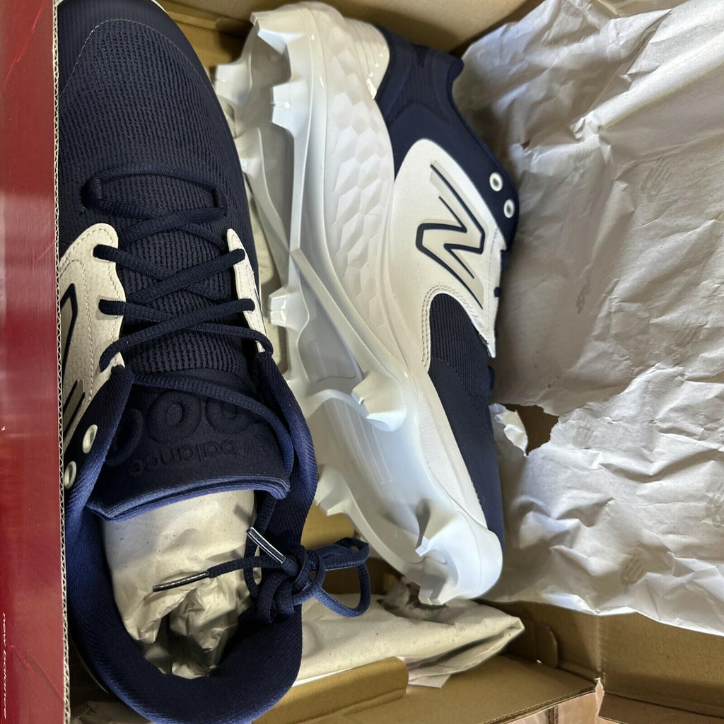 New Balance Fresh Foam X 3000 v6 L3000TB6 Baseball Metal Cleats Mens Sz 15 Blue