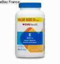 CVS Vitamins E 400IU 180mg 400 SOFTGELS Value Size