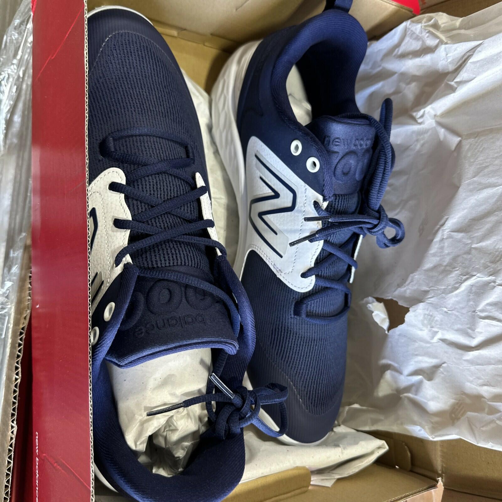 New Balance Fresh Foam X 3000 v6 L3000TB6 Baseball Metal Cleats Mens Sz 15 Blue