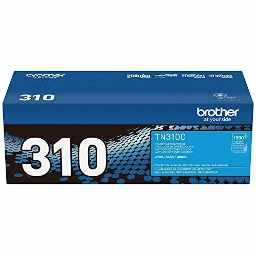 Brother TN310C Cyan Toner Cartridge for Brother Laser Printers