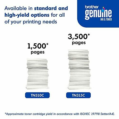 Brother TN310C Cyan Toner Cartridge for Brother Laser Printers