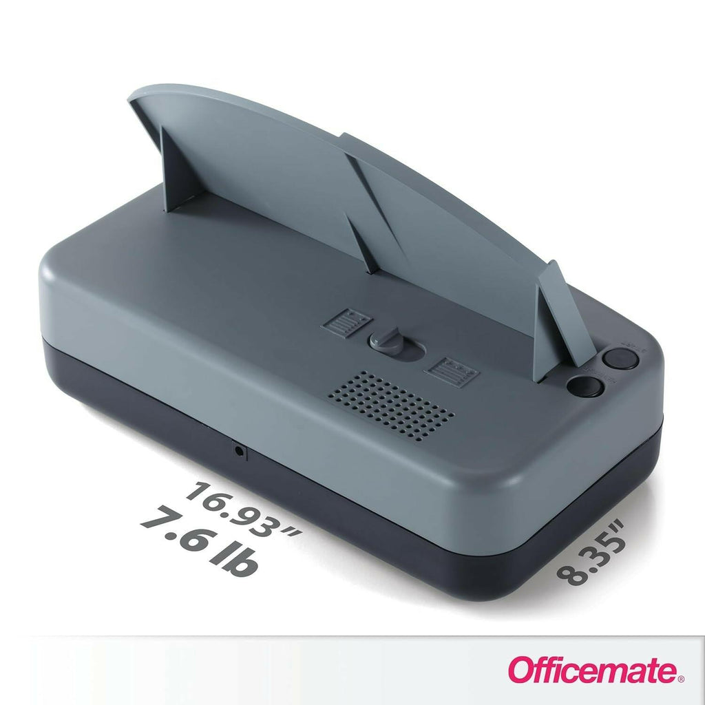 Officemate Electric 2-3 Hole Punch, Adjustable Desktop Eco-Punch, 30-Sheet Capac