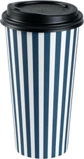 Restaurantware 20 Ounce Disposable Coffee Cups With Lids, 400 Hot Cups With Lids