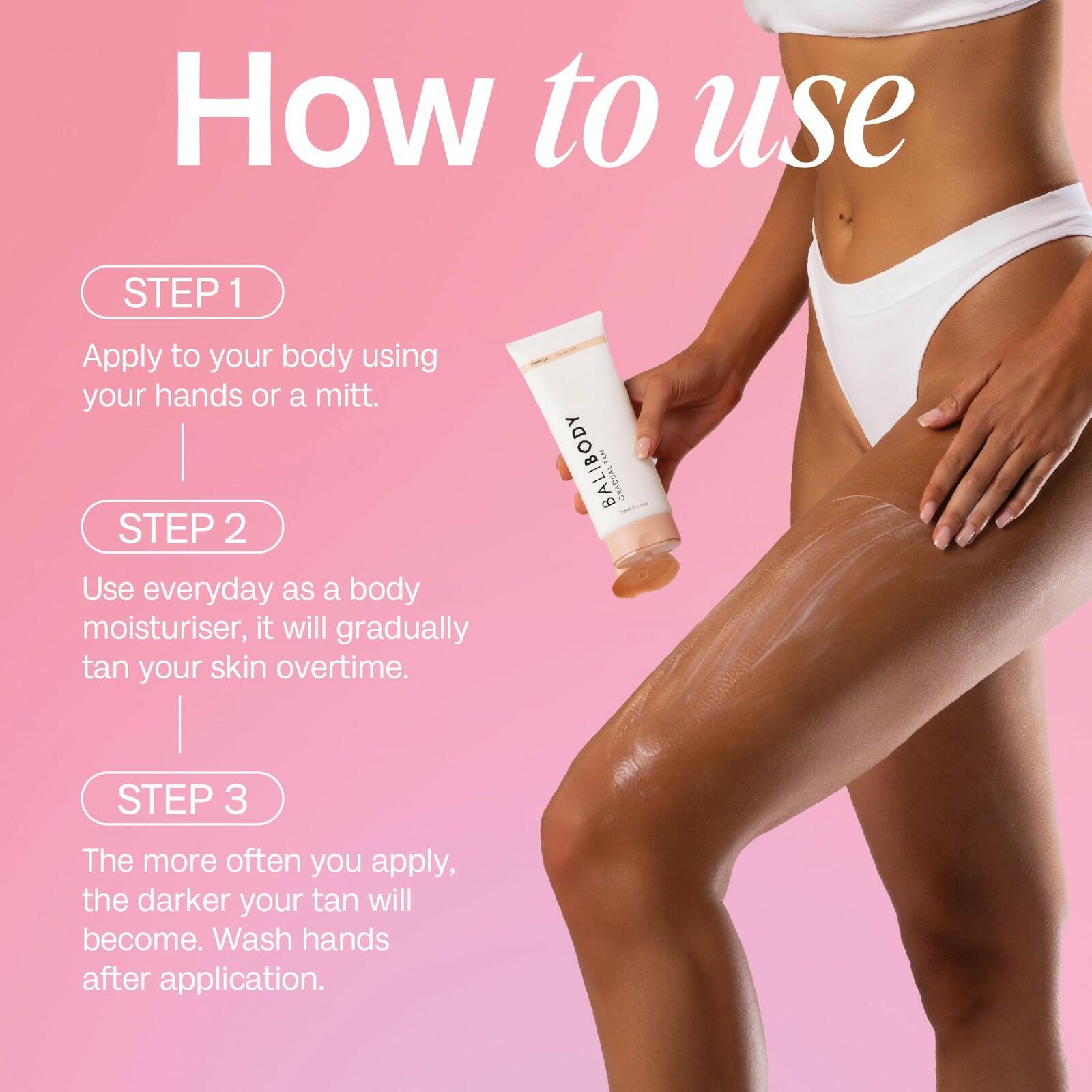 Bali Body Gradual Tan - 2-in-1 Ultra Moisturizing Body Lotion for Women with