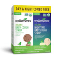 Wellements Organic Baby Cough Syrup Day & Night Value Combo Pack | Daytime &