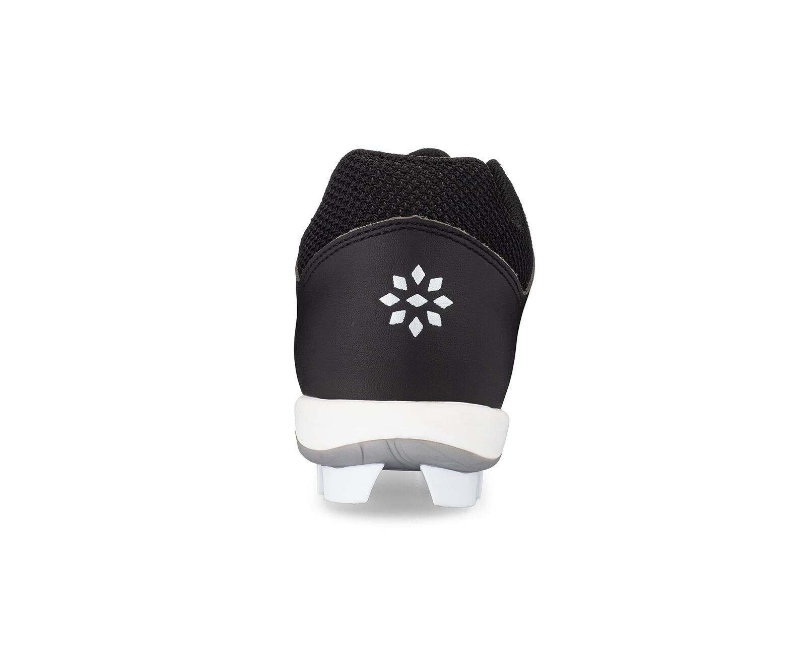 RIP-IT Women's Diamond Softball Cleats | Molded Softball Shoes for Women | Black