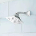 Signature Hardware Shower Head & Arm Brushed Nickel QBE0224-02-ST Rainfall Wall
