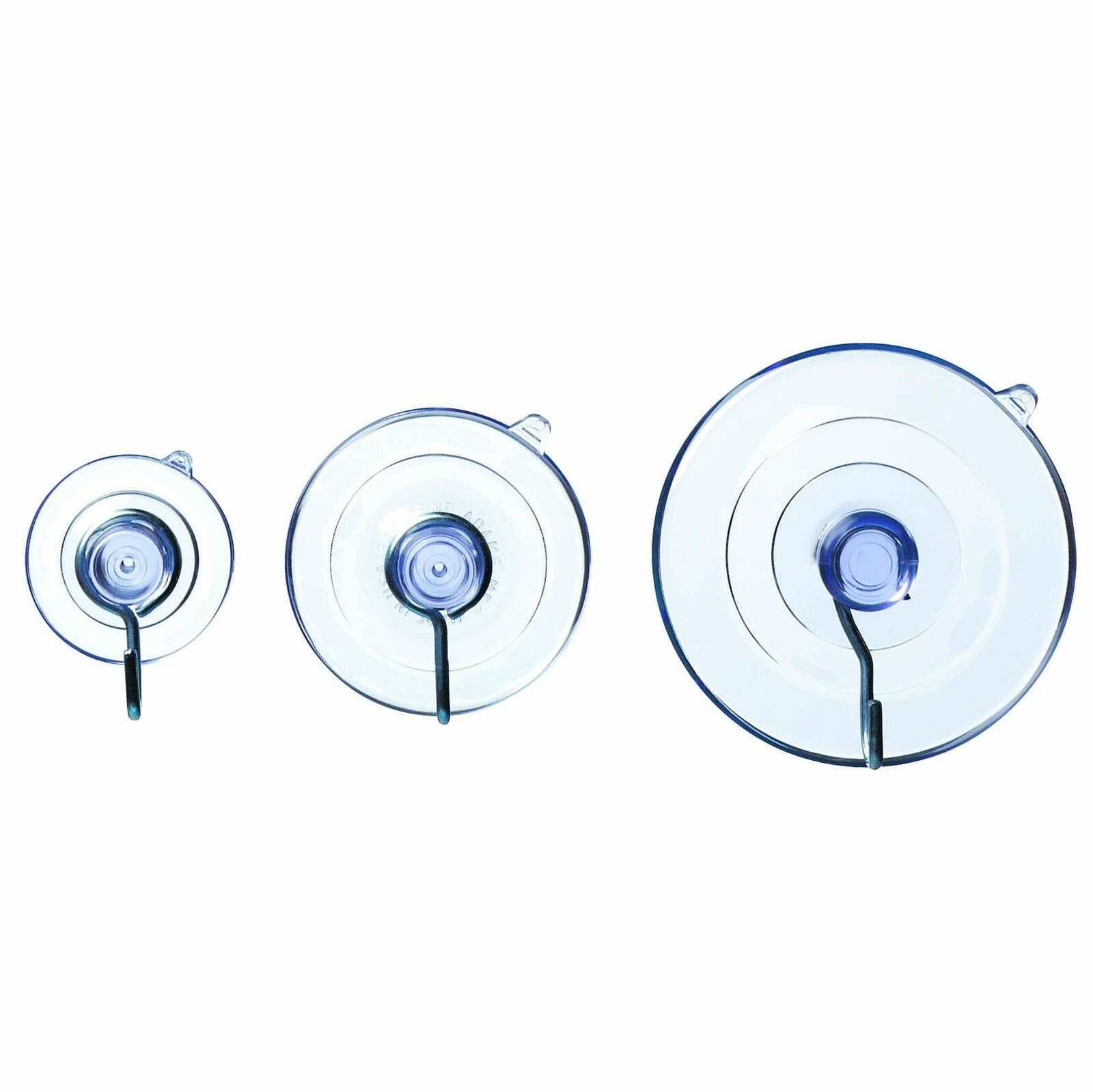 Adams 9761-99-1040 Christmas Suction Cups with Hooks (10 Pack), 3 Size