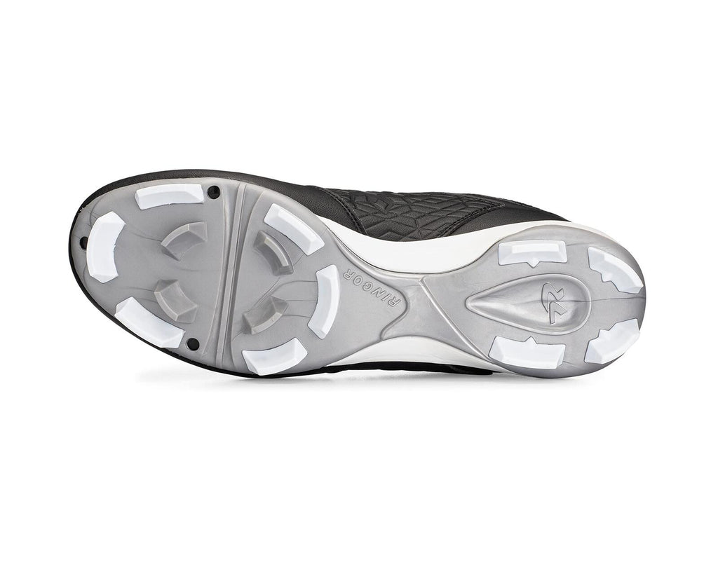 RIP-IT Women's Diamond Softball Cleats | Molded Softball Shoes for Women | Black
