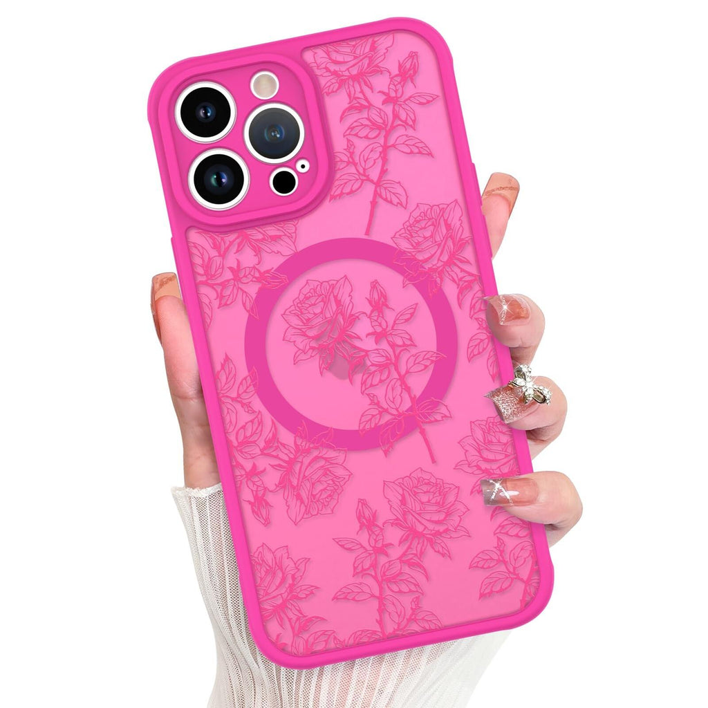 MZELQ for iPhone 13 Pro Max Case Sunflower Floral Flowers Matte Aesthetic Cute