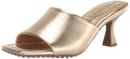 Anne Klein Womens Jasmine Heeled Sandal, Platinum, 7