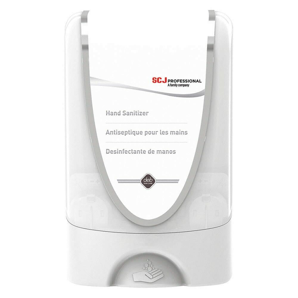 SC JOHNSON PROFESSIONAL AUTOINFCON Hand Sanitizer Disp,WH,1 L,1.2 L,4 inD 35YX97