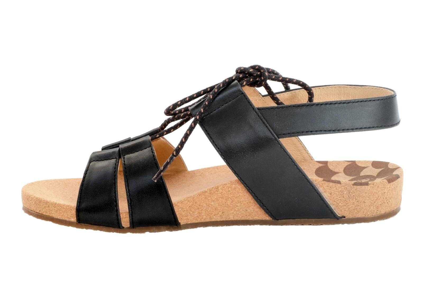 REVITALIGN Women's Adele Sandal, Black, 6
