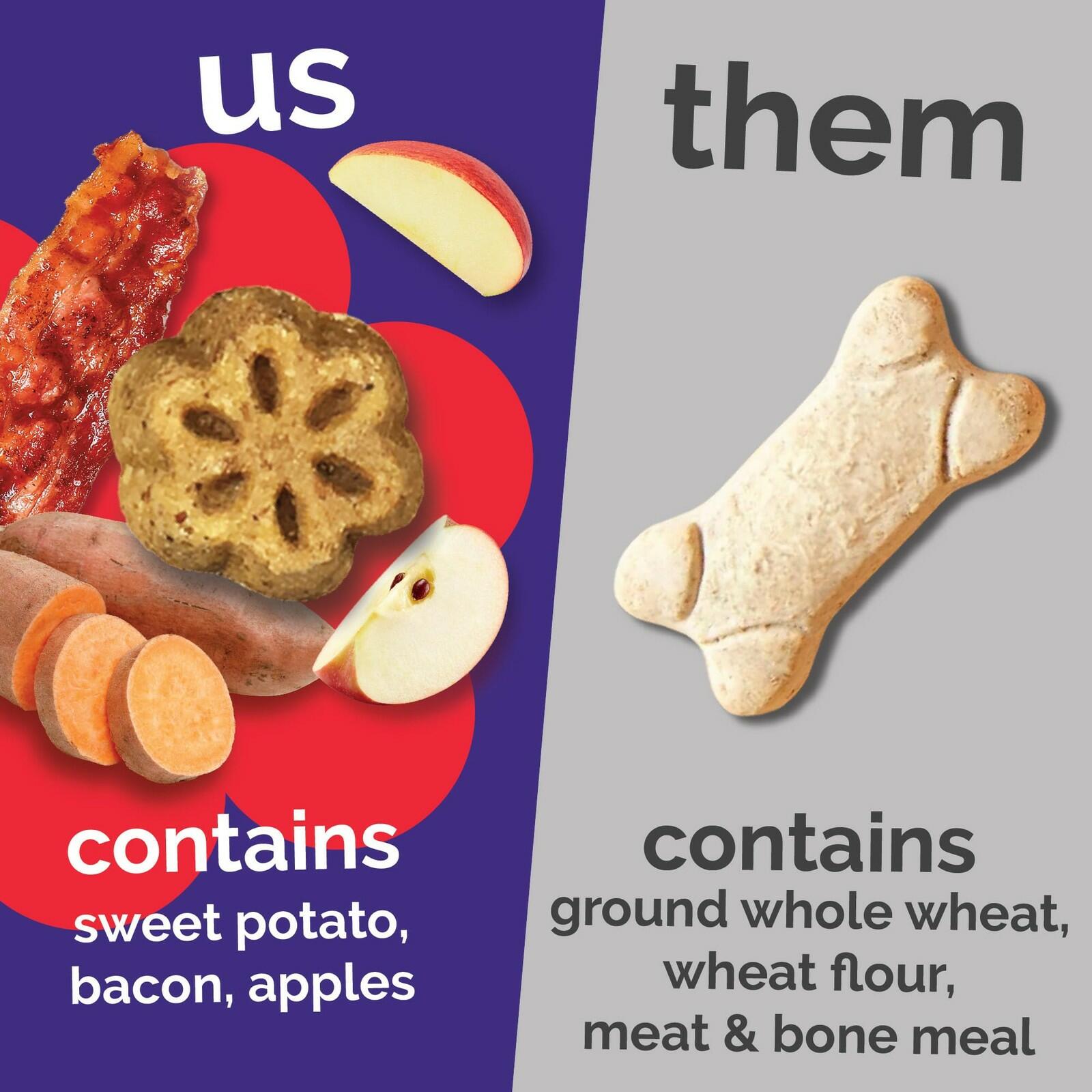 Fruitables Skinny Mini Dog Treats, Healthy Sweet Potato Treat for Dogs, Low