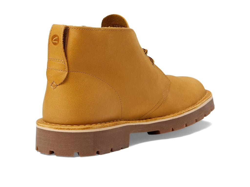 Clarks Men's Overdale Mid Oxford Boot, Wheat Nubuck, 13