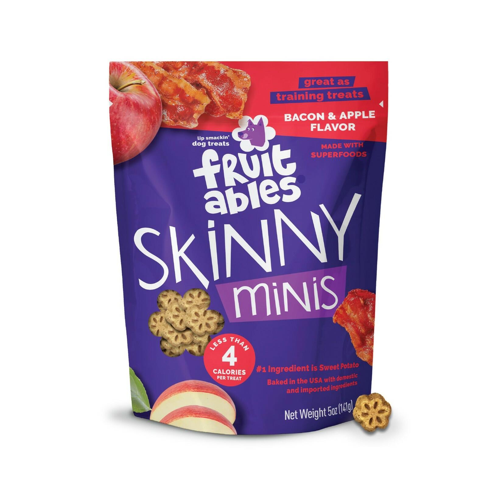 Fruitables Skinny Mini Dog Treats, Healthy Sweet Potato Treat for Dogs, Low