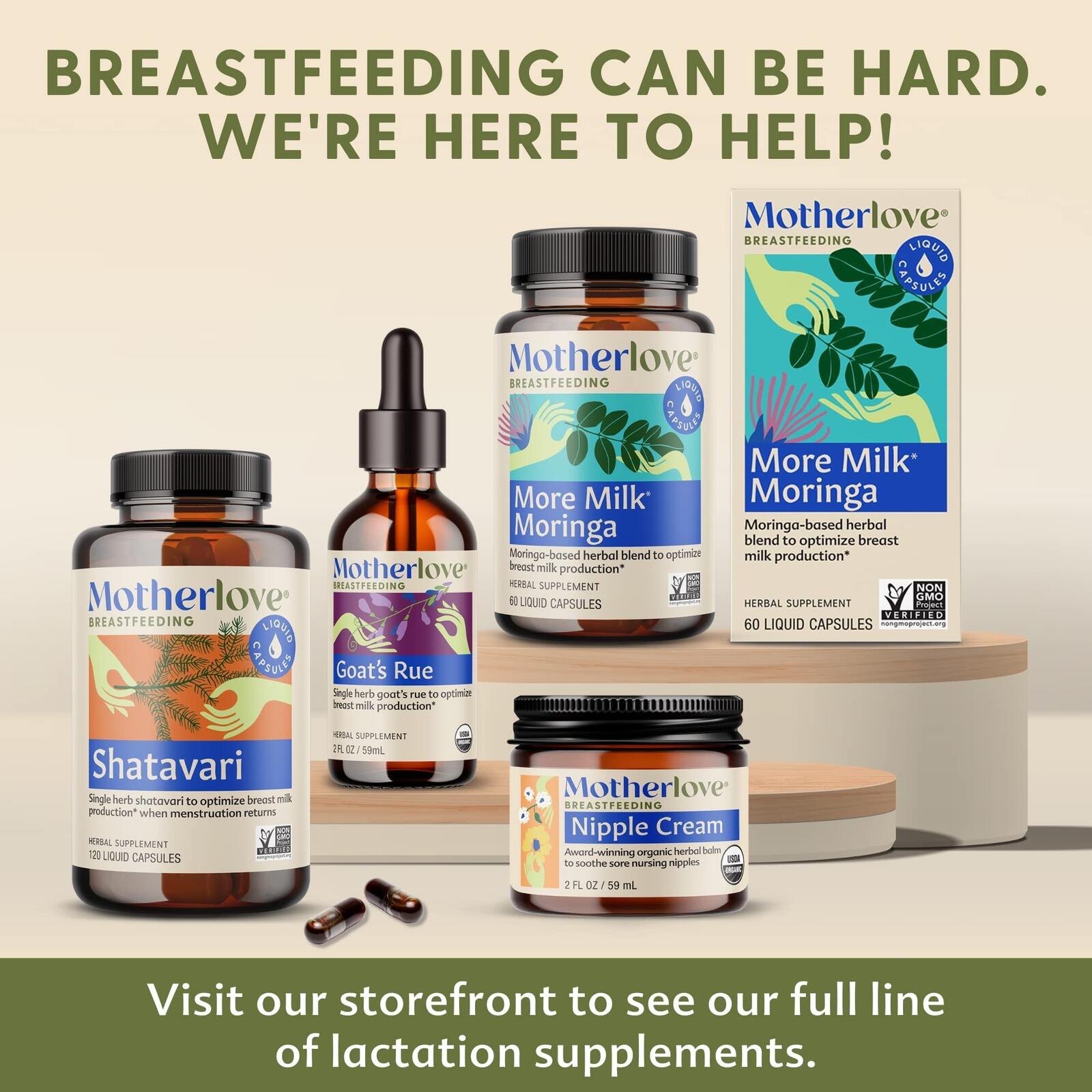 Motherlove More Milk Plus (60 Liquid caps) Fenugreek-Based Lactation Supplement