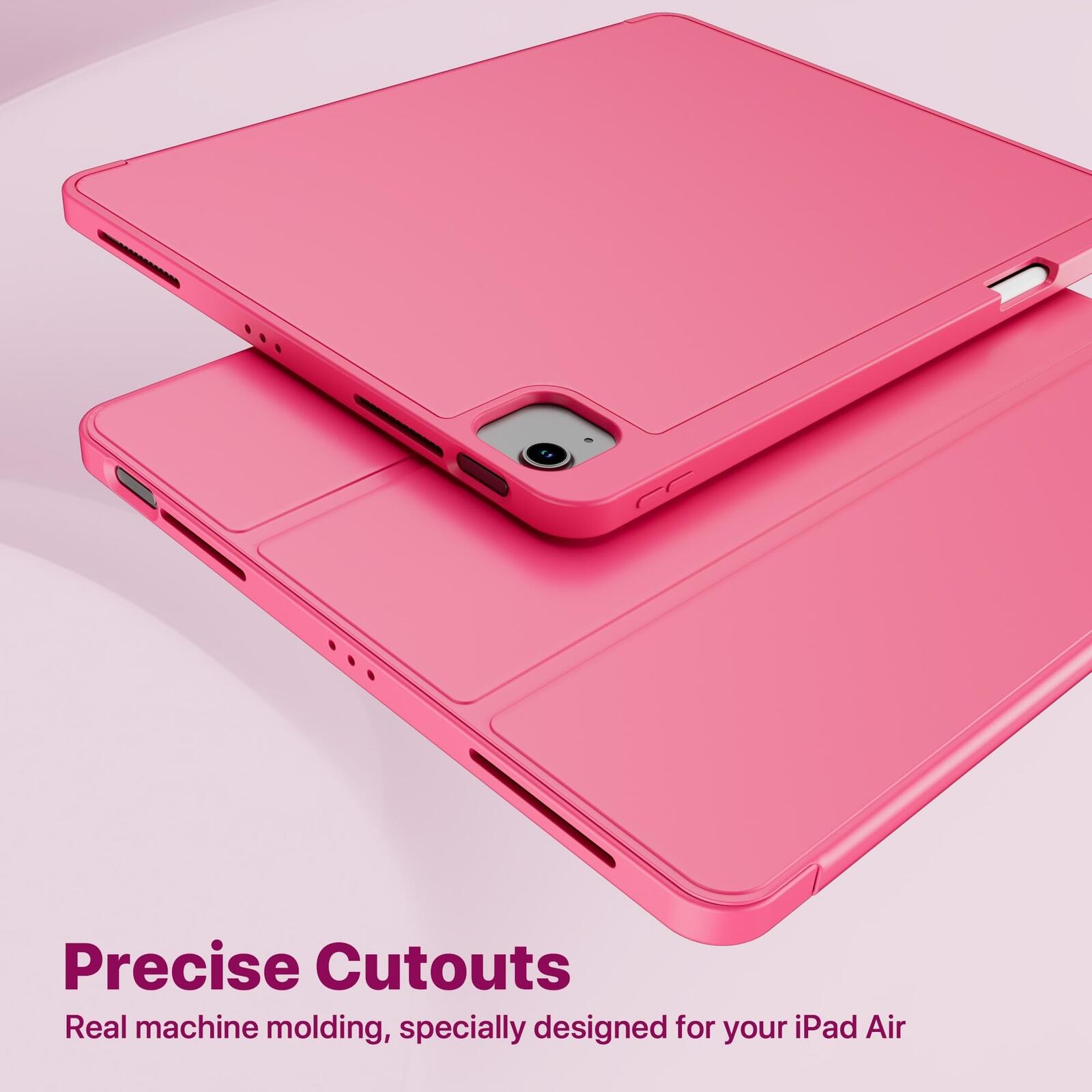 VAKS for iPad Air 13 inch Case M2 2024, iPad Pro 12.9 Case (6th/5th Gen