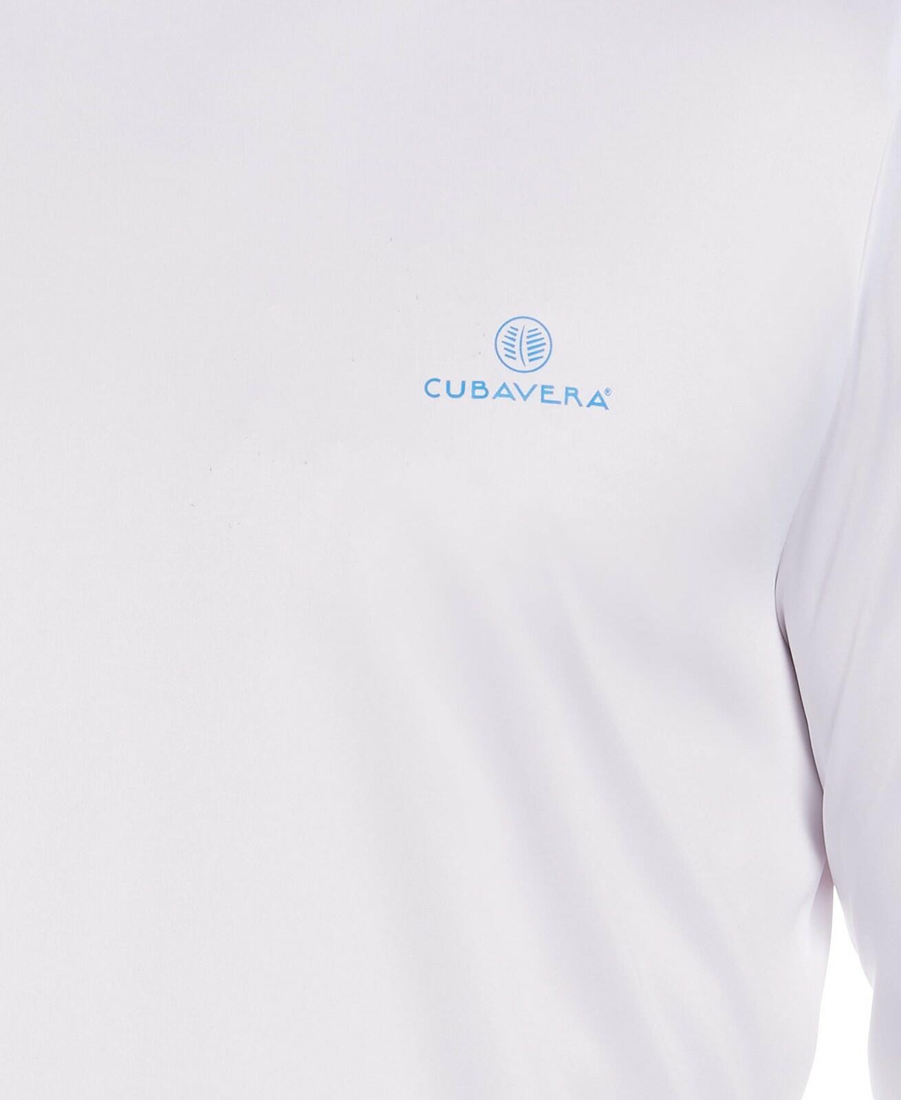 Cubavera Men's Sail Away Print Sun Protection Long Sleeve Shirt, Brilliant
