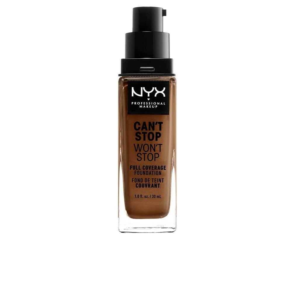 NYX PROFESSIONAL MAKEUP Can't Stop Won't Stop Foundation, 24h Full Coverage