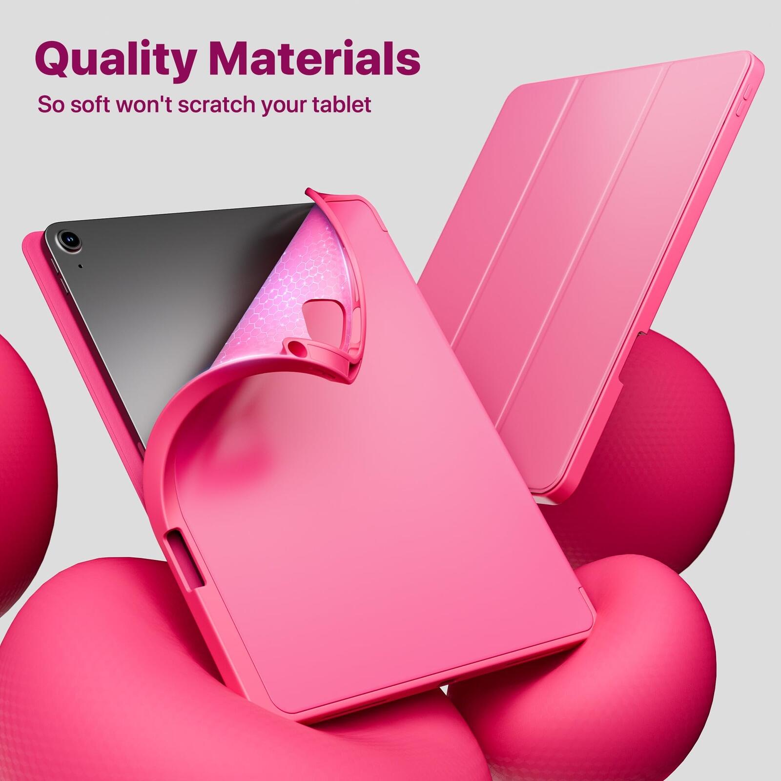 VAKS for iPad Air 13 inch Case M2 2024, iPad Pro 12.9 Case (6th/5th Gen