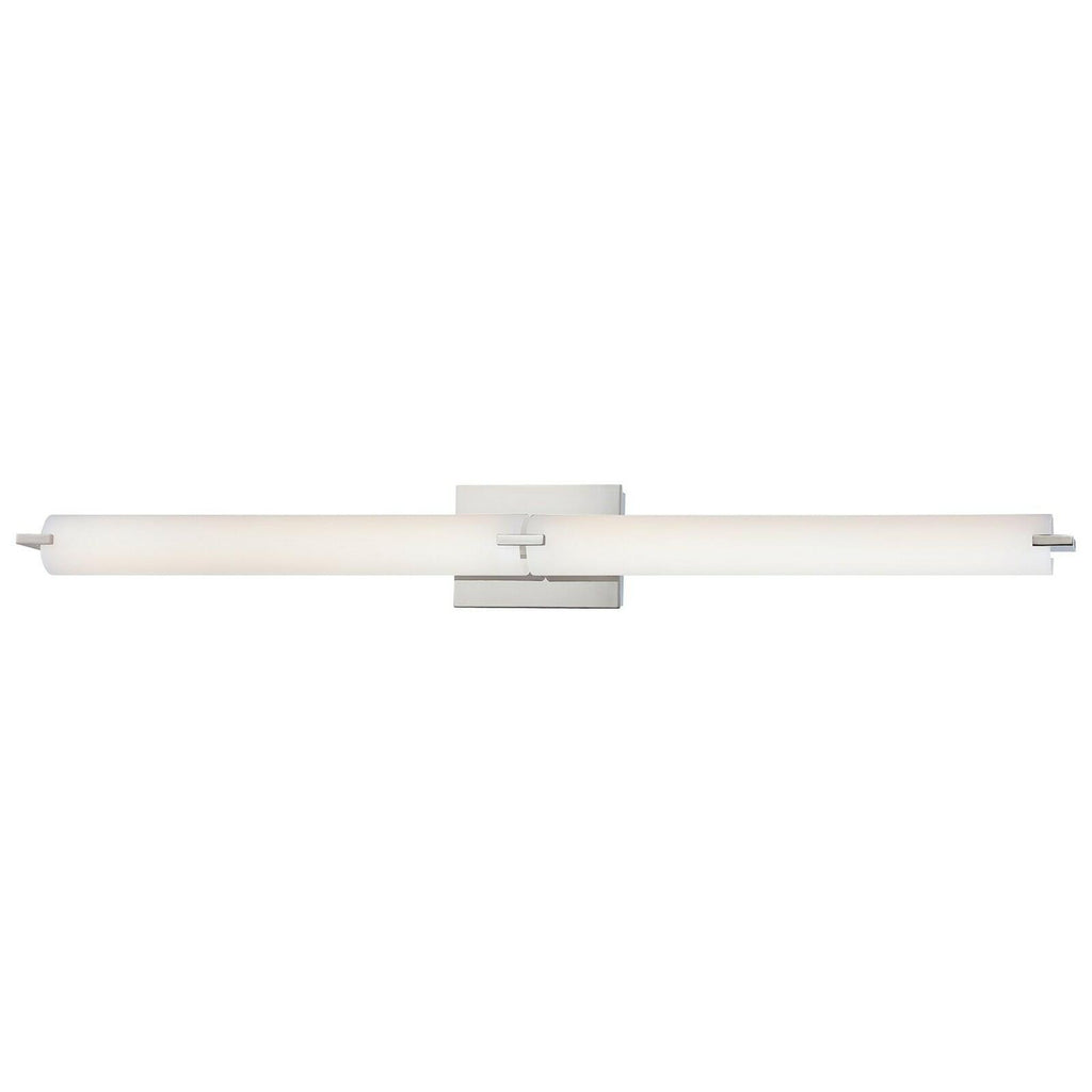 GEORGE KOVACS P5046-077-L Tube LED Vanity Bath Light, 2-Light, 40 Total Watts,