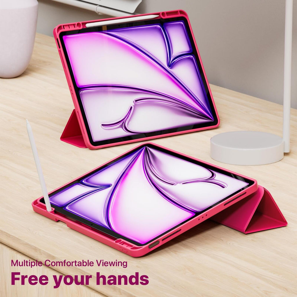 VAKS for iPad Air 13 inch Case M2 2024, iPad Pro 12.9 Case (6th/5th Gen