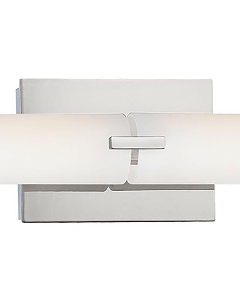 GEORGE KOVACS P5046-077-L Tube LED Vanity Bath Light, 2-Light, 40 Total Watts,